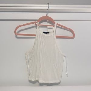 Ambiance cropped white cami